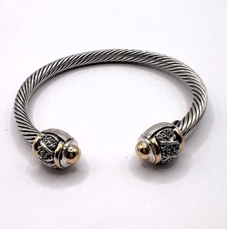 Pulsera Statement - Blanco