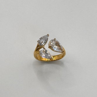 Anillo Camila  Oro Laminado 18k - 6