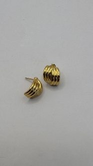 Aretes Milano Oro Laminado 18k